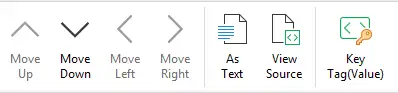 View XML as text command on the Ribbon